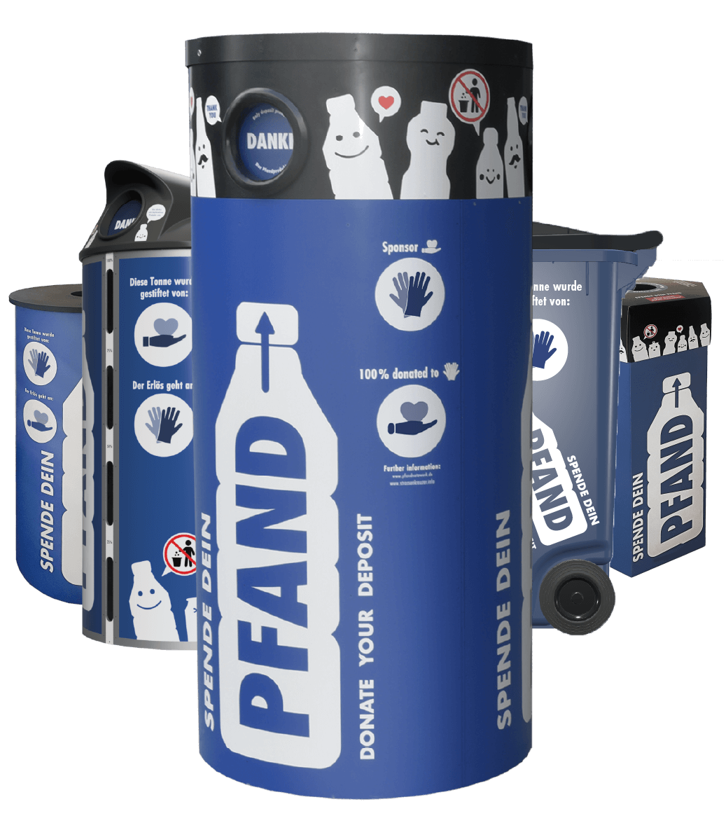 Pfandtonne von Pfandnetzwerk.de